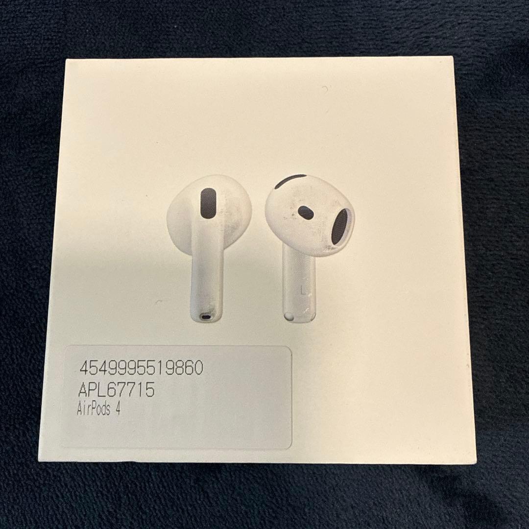 【新品未開封】AirPods 4 本体 USB-C充電ケース対応