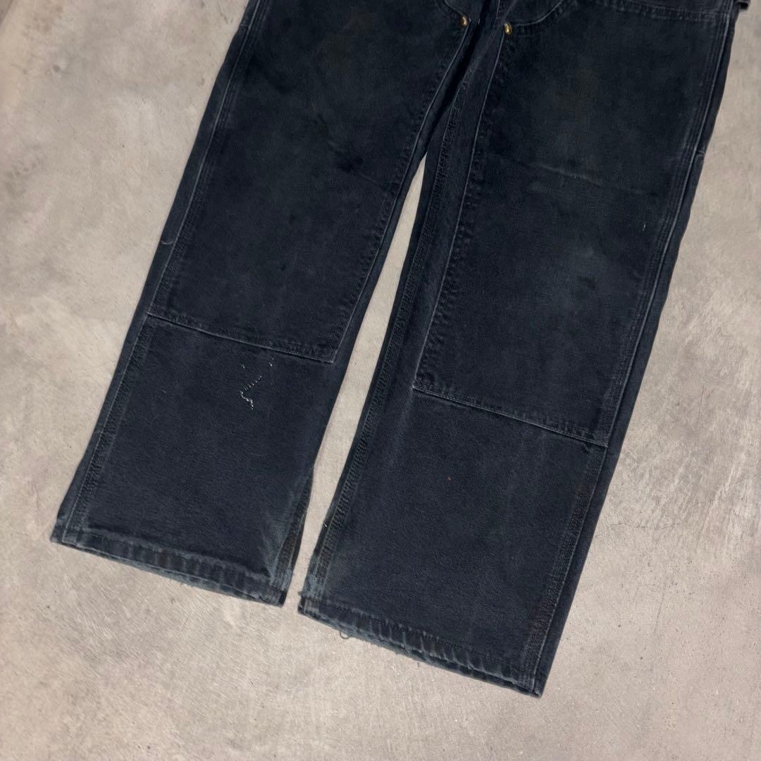 <BLACK>Carhartt ダブルニー W34 L32