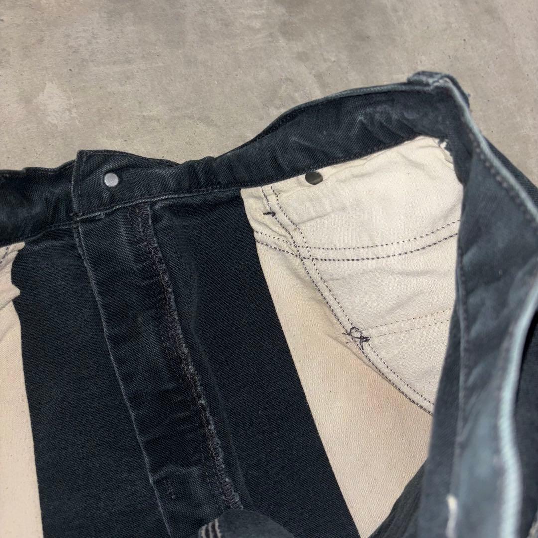 <BLACK>Carhartt ダブルニー W34 L32