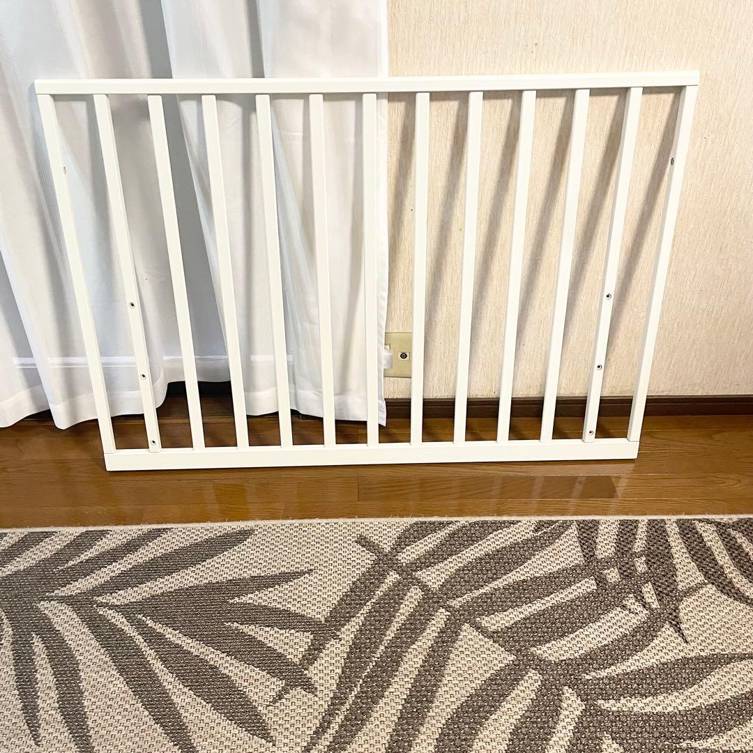 【美品】KATOJI ベビーベッド タチベッド ハイタイプ ホワイト