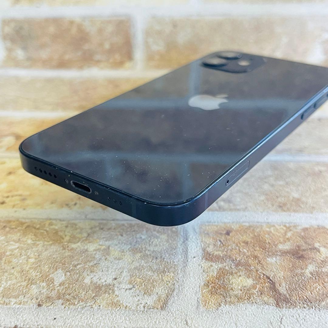 訳あり SIMフリー iPhone12 128GB ブラック 電池良好
