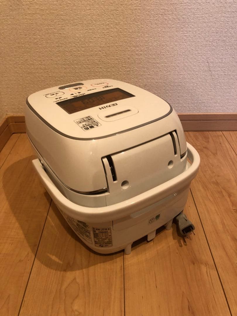 美品‼️象印 IH炊飯器 NW-JT10 ホワイト