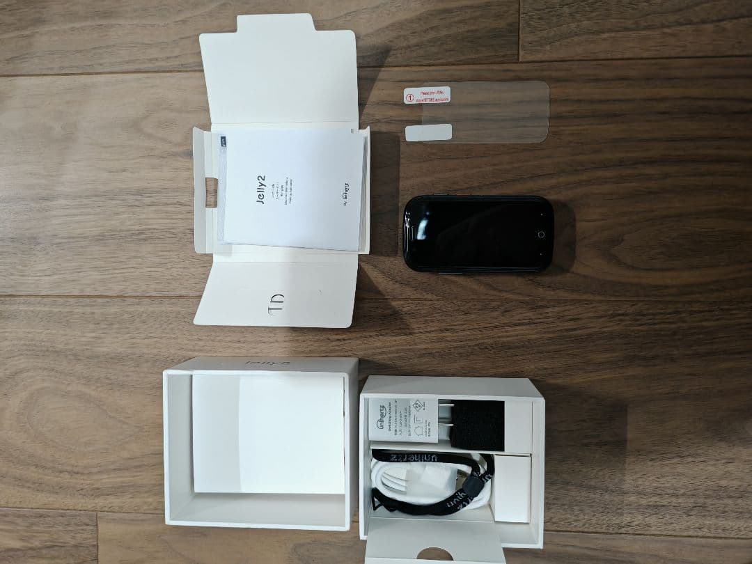 Unihertz jelly2 スマートフォン コンパクト ブラック