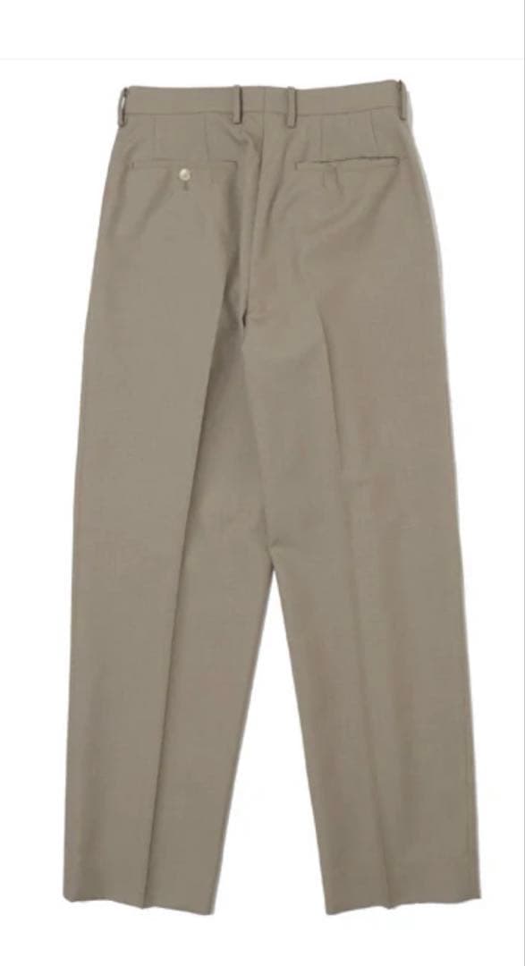 未使用タグ付AURALEE BLUEFACED WOOL WIDE SLACKS