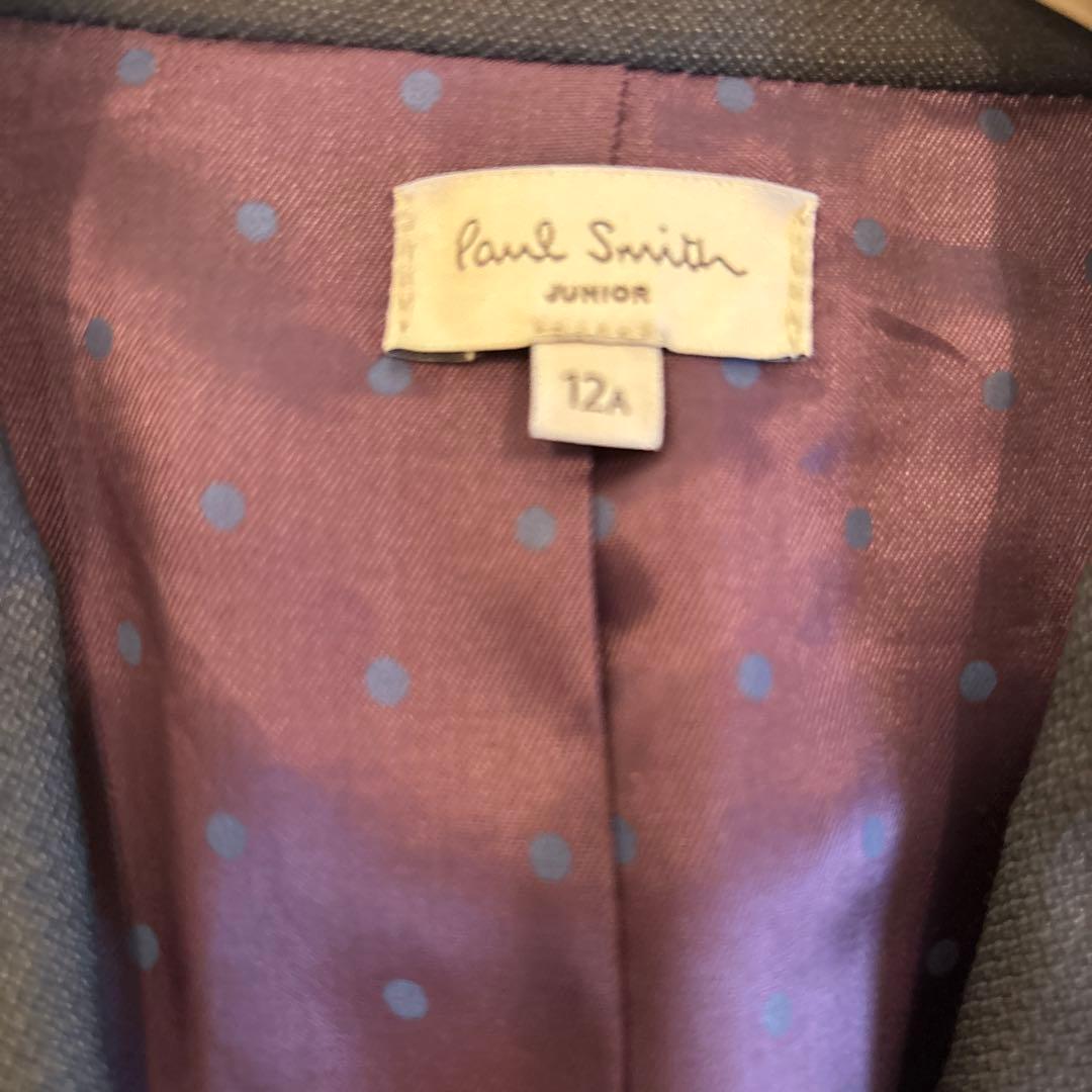 ポールスミス　ダークグレー フォーマルスーツ12A