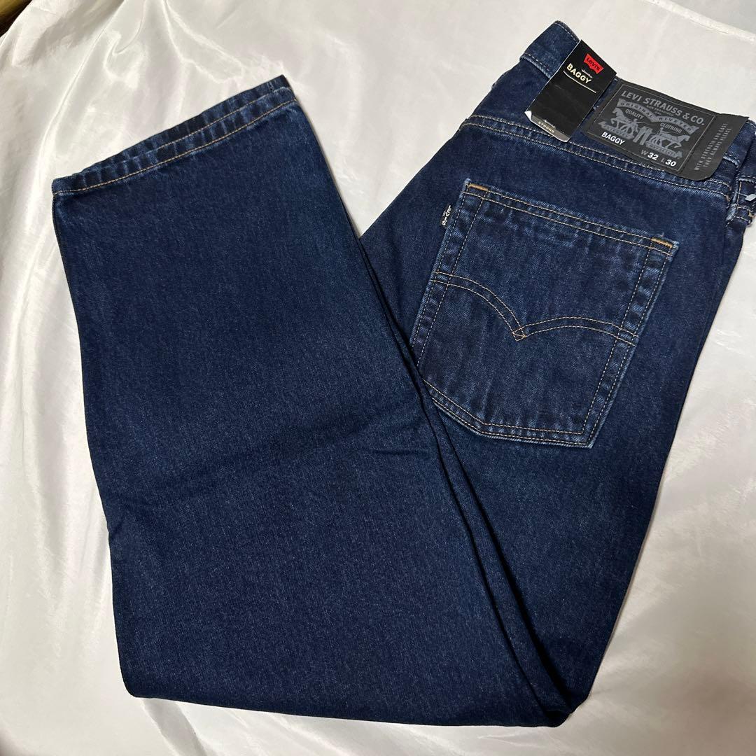 完売　W32 LEVIS SKATE BAGGY 5ポケット ダークインディゴ