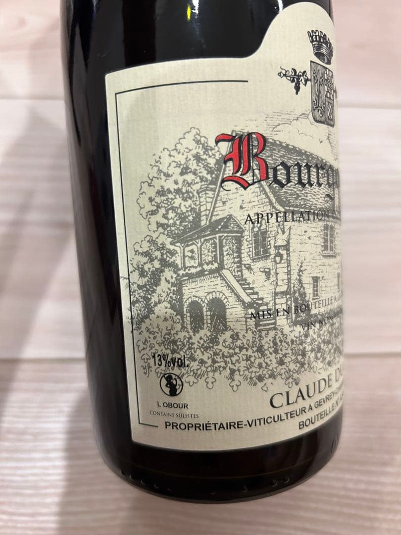 クロード デュガ ブルゴーニュ ルージュ[2019]【750ml】