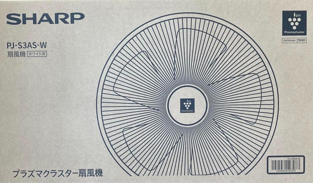 新品　未開封　SHARP 扇風機　PJ-S3AS