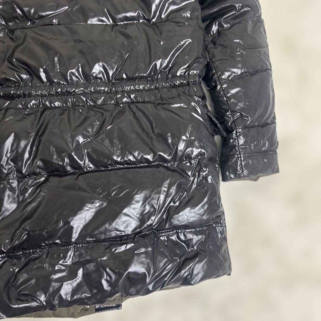 【美品】モンクレール アンドレ リバーシブルダウンコート ブラック　ファー　L