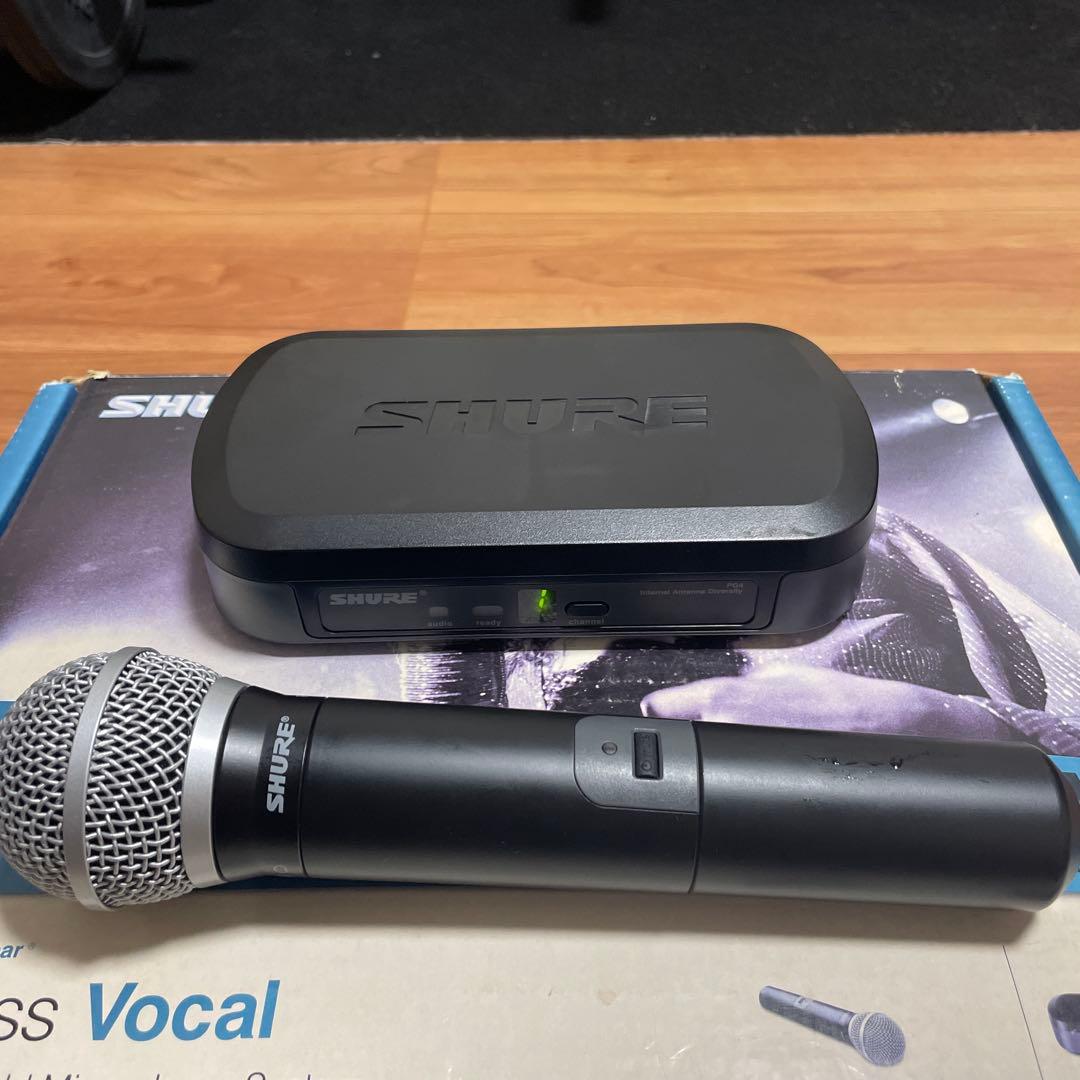 SHURE ワイヤレスマイク　PG58 / PG4