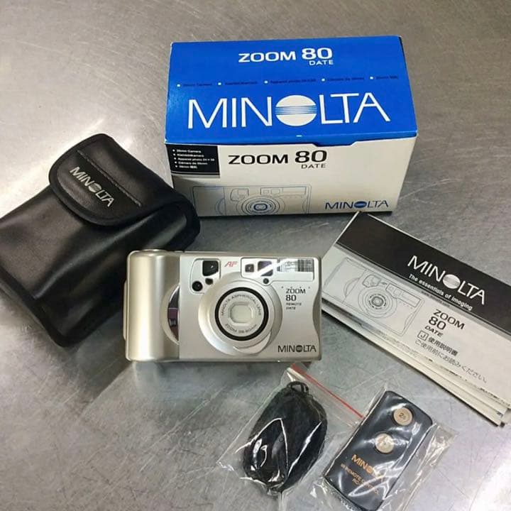 【11月末まで】完動品♢ MINOLTA ZOOM 80フィルムカメラ