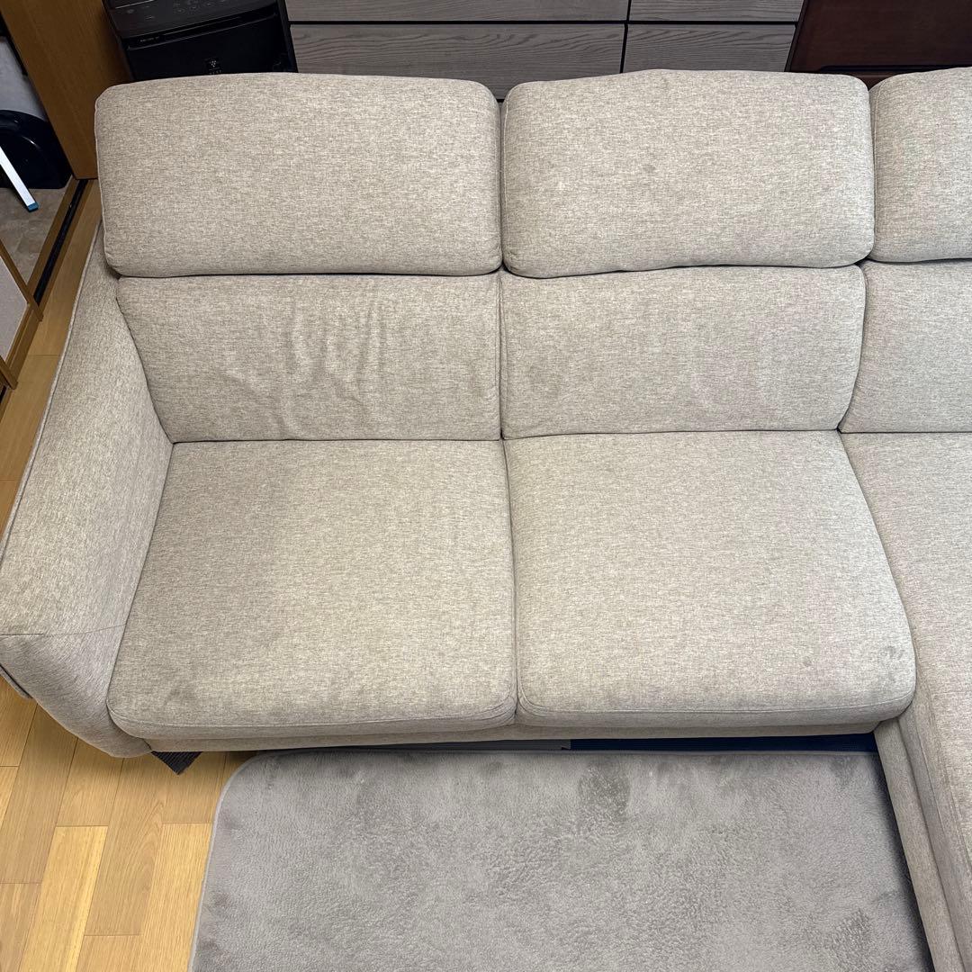 27日まで限定出品　ニトリ　定価15万円　Ｌ型ソファー