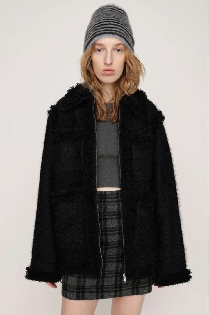 SLY FLUFFY TWEED ジャケット ショートパンツ セット