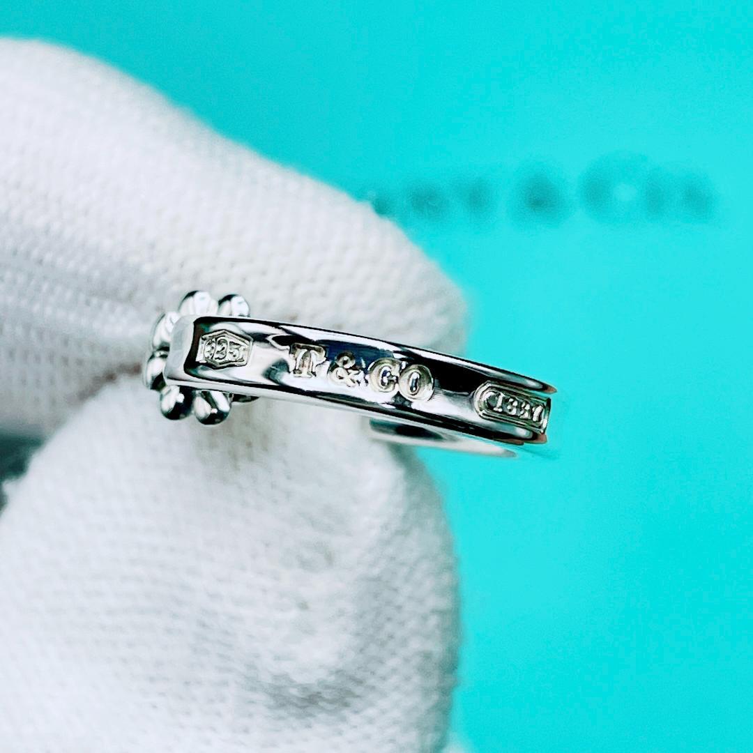 ◇ティファニー◇新品仕上済 1837 ナロー フープ ピアス 片耳用 2.20g