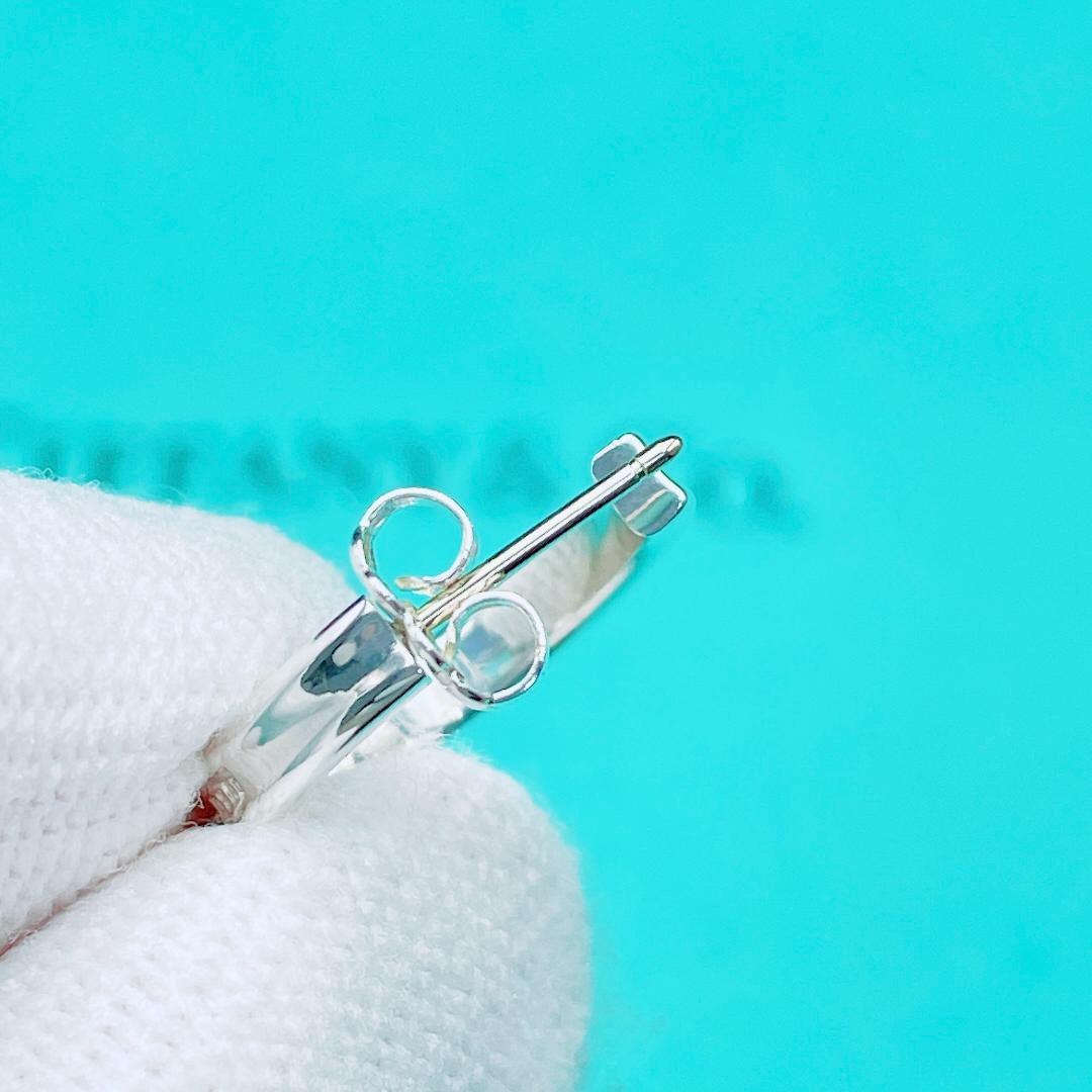 ◇ティファニー◇新品仕上済 1837 ナロー フープ ピアス 片耳用 2.20g