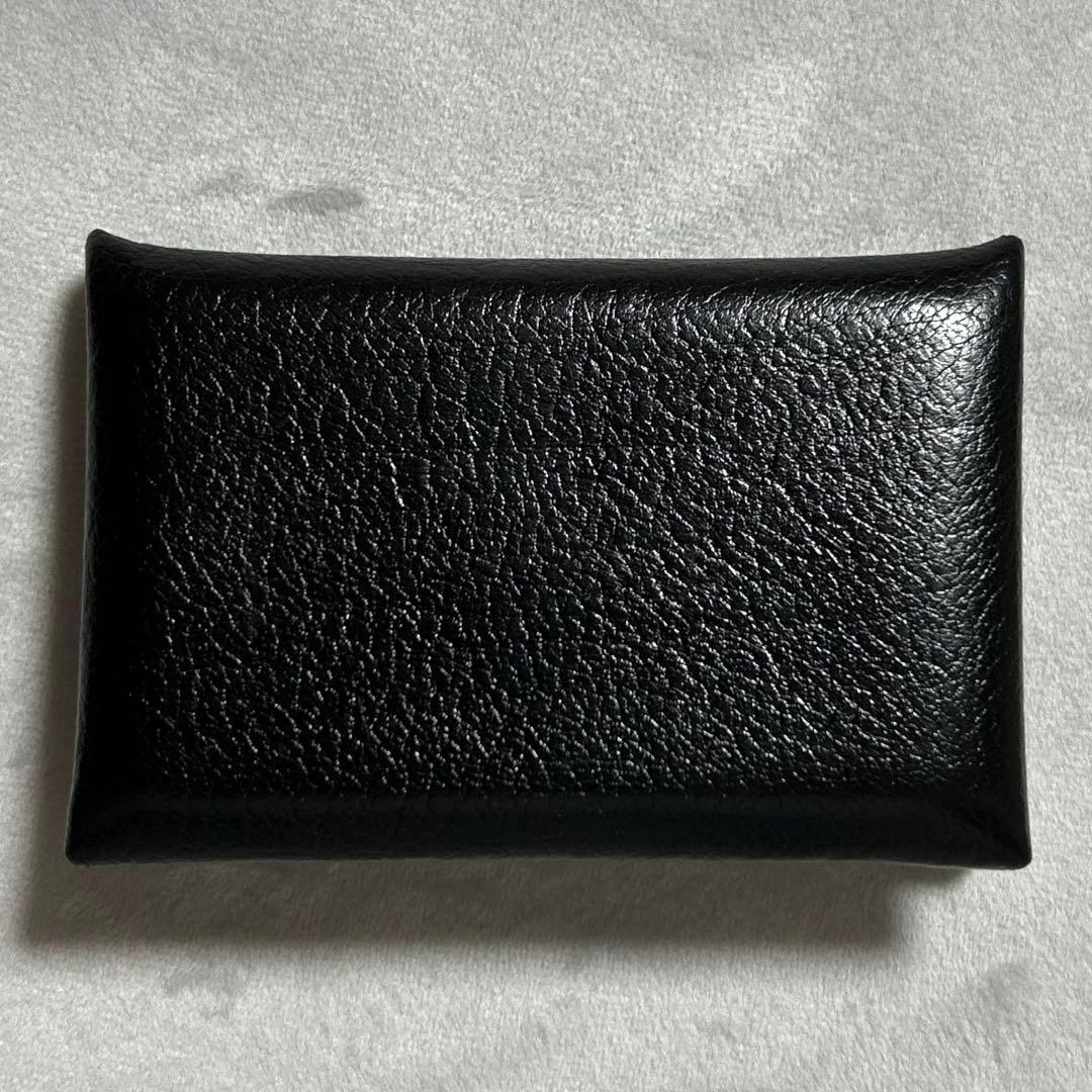 HERMES エルメス カルヴィ カードケース 名刺入れ ブラック 黒