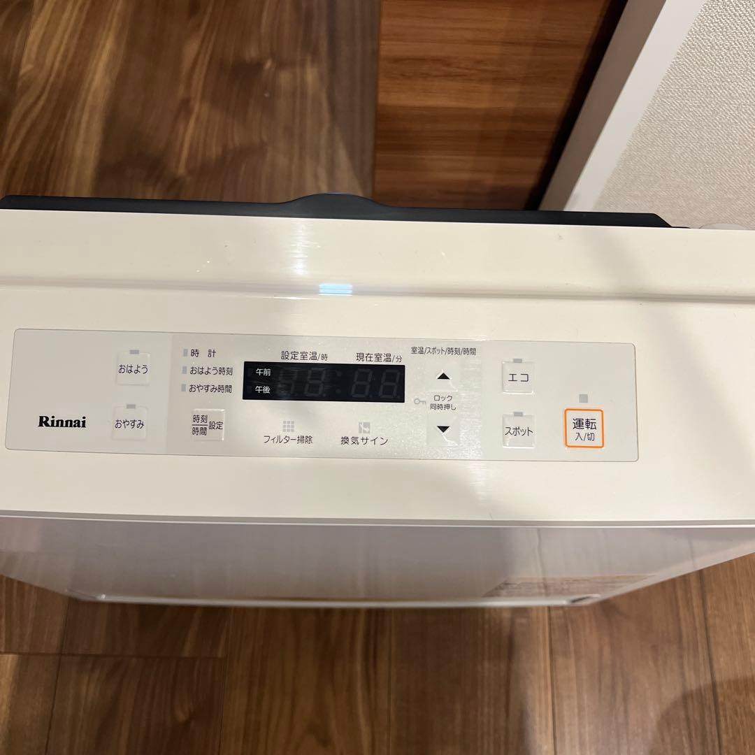 Rinnai リンナイ　ガスファンヒーター RC-U5801E 都市ガス