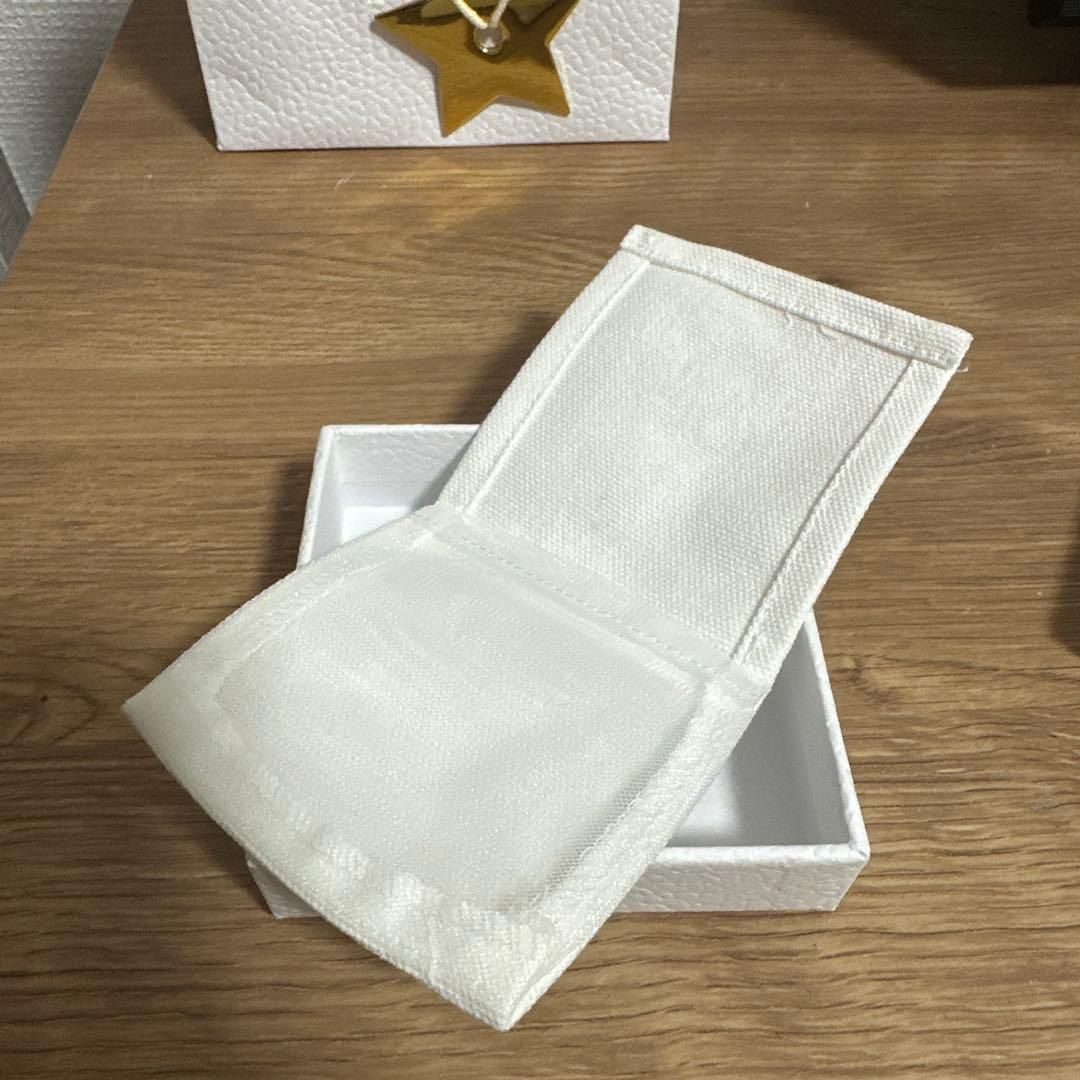 【美品】ディオール CD Navyスタッドピアス シルバー