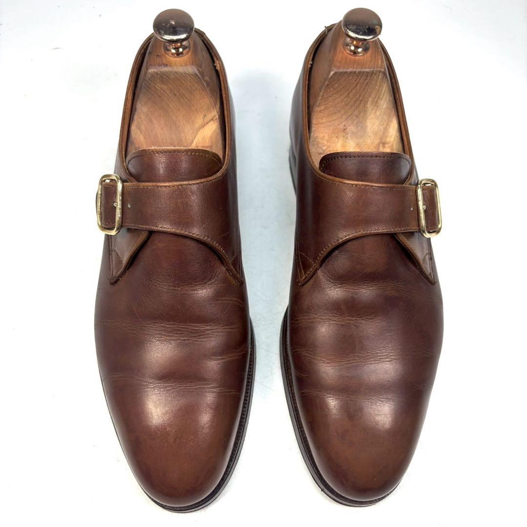 クロケット&ジョーンズ　別注　ロイドフットウェア　革靴　シングルモンク