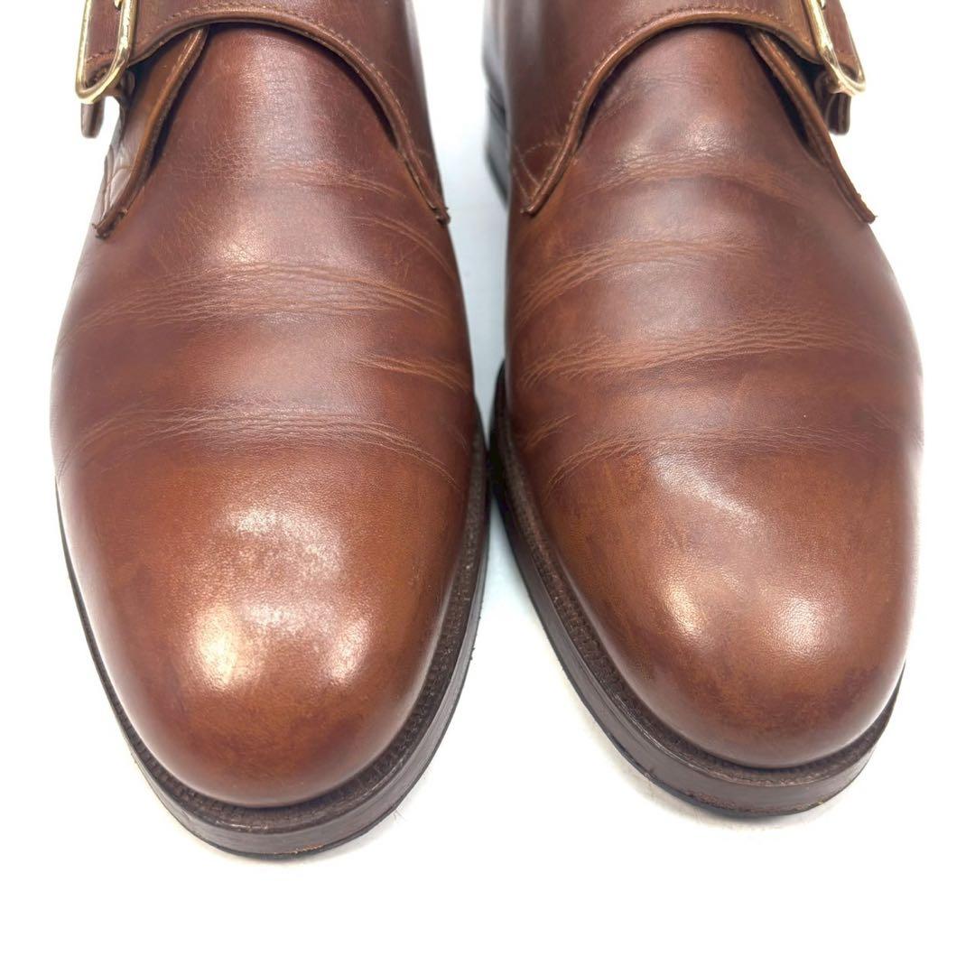 クロケット&ジョーンズ　別注　ロイドフットウェア　革靴　シングルモンク