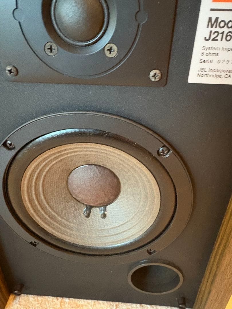 メ*4様 JBL J216 スピーカー 8Ω