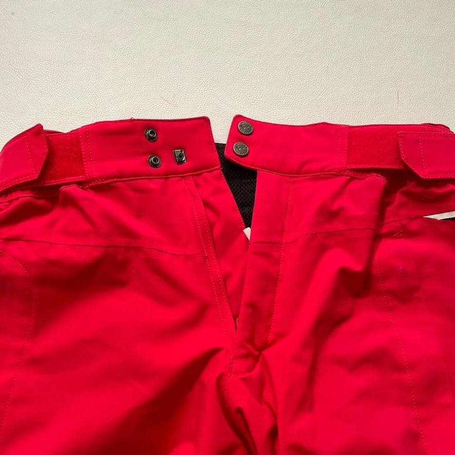 【やまみ】ミズノ スキーウェア 上S 下M セットアップ 赤 ブレスサーモ