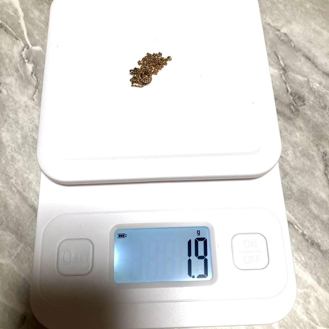 IMPRESSE K10 王冠＆クロスモチーフネックレス ピンクゴールド