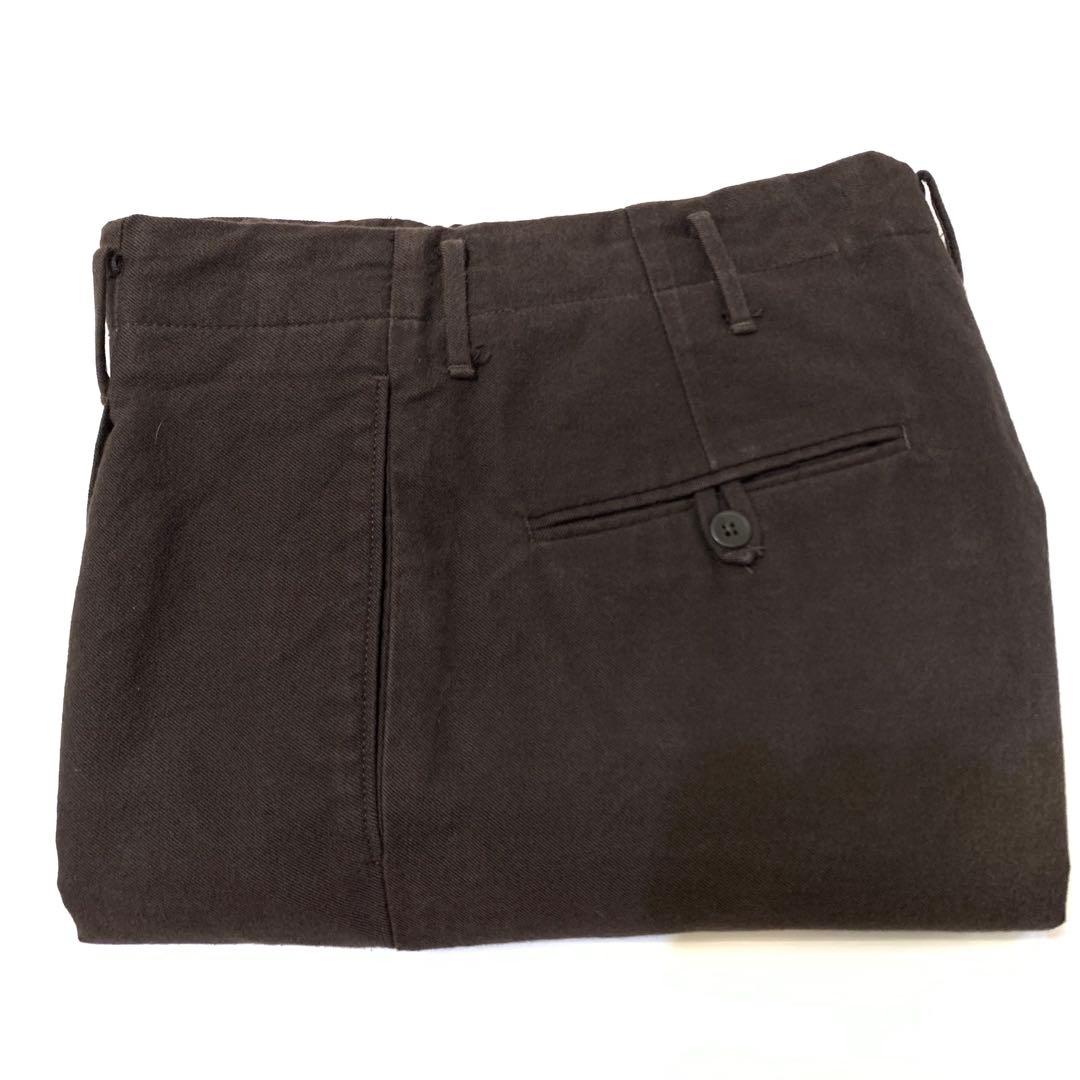 ●美品 incotex 46 ルーマニア製 定価¥40,000程 綿毛 ライン◎