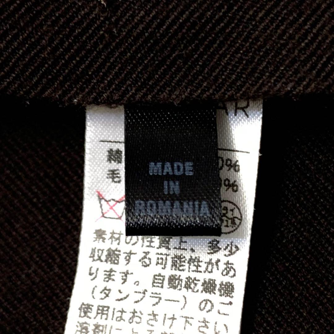 ●美品 incotex 46 ルーマニア製 定価¥40,000程 綿毛 ライン◎