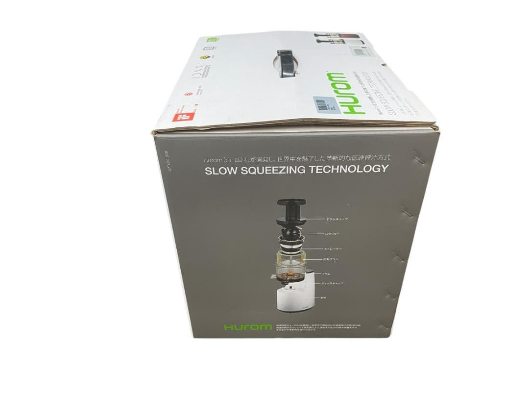 未使用 HUROM/ヒューロム スロージューサー HH-EBA06 レッド