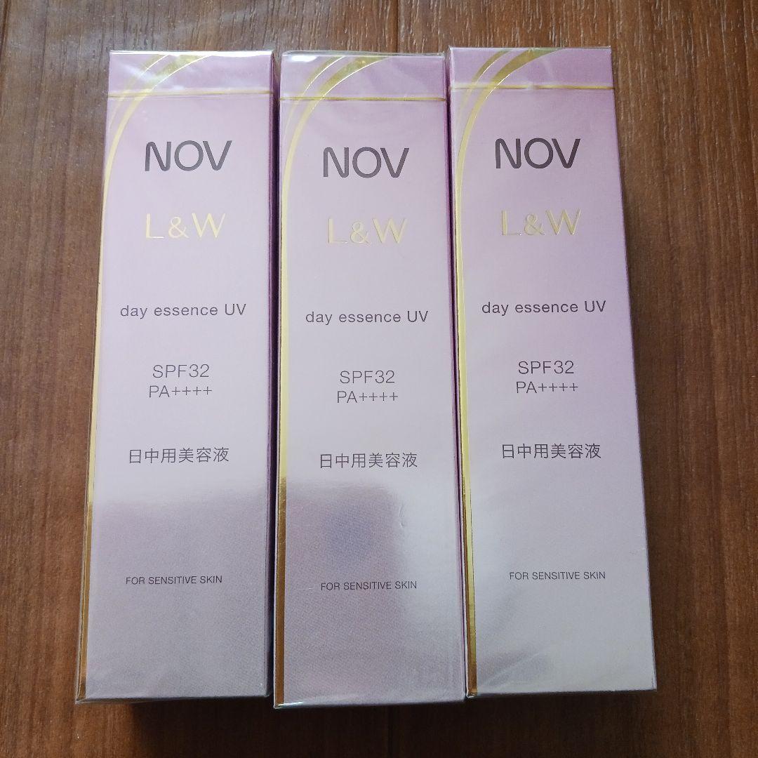 NOV L&W day essence UV SPF32 30g 3本セット