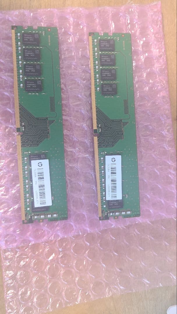 DDR4 8GBメモリ 2400MHz 2枚セット(16GB)