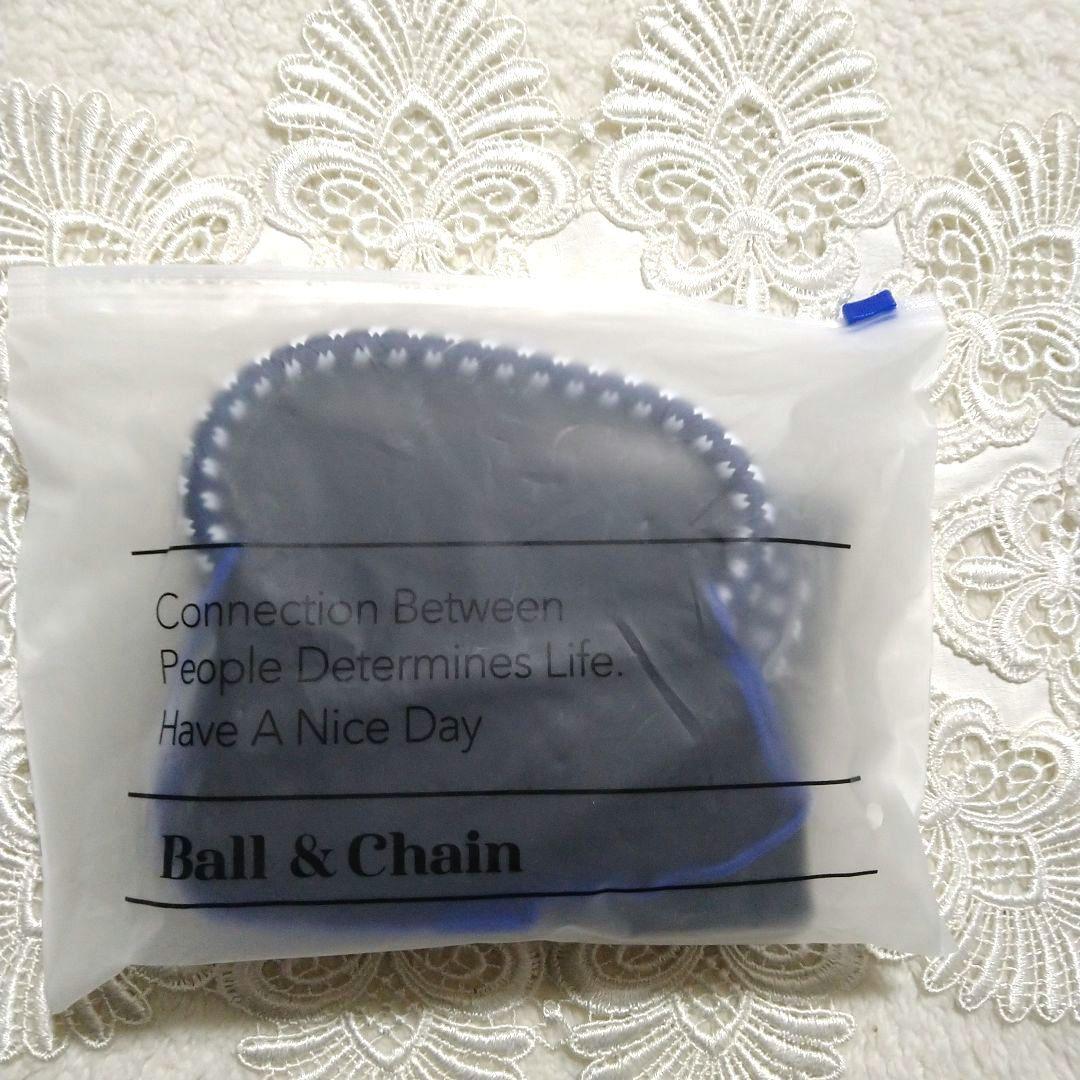 【完売品】ボールアンドチェーン×深川製磁コラボ フローラル柄 ブラック Mサイズ