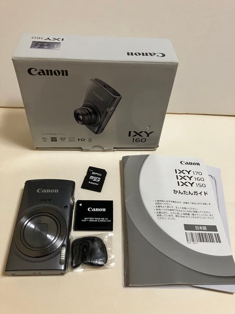 Canon IXY 160 コンパクトデジタルカメラ