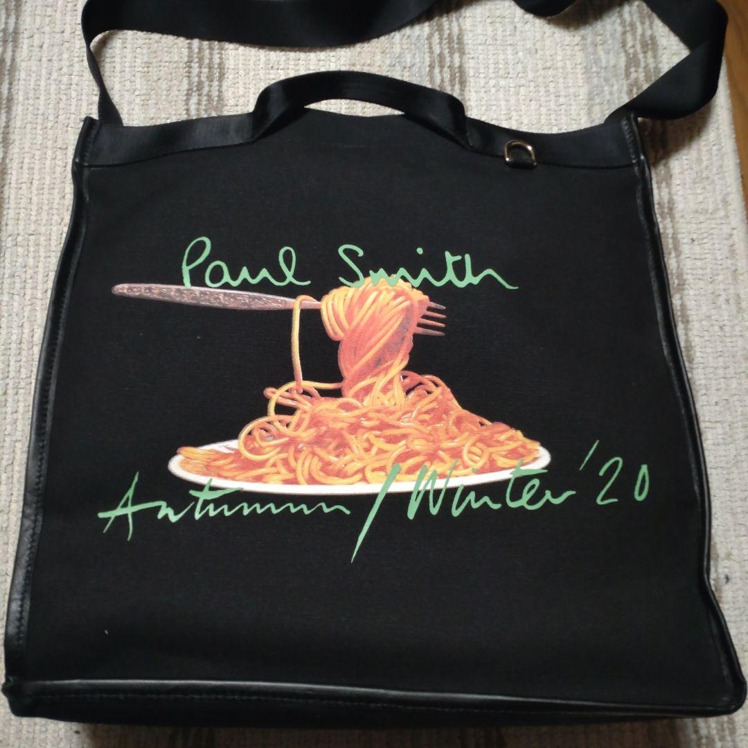 バ*サ様 Paul Smith スパゲッティ柄 ショルダーバッグ　限定