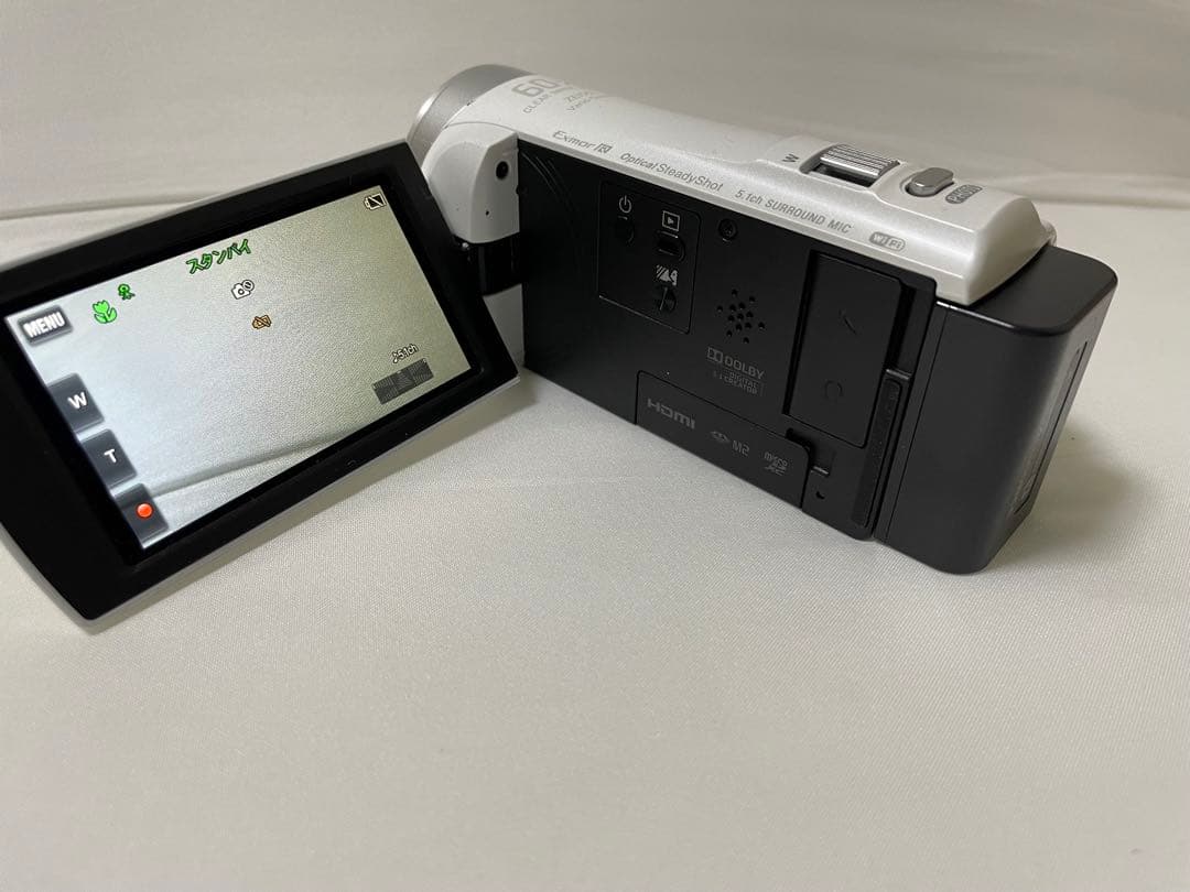 Sony HDR-CX480デジタル ビデオカメラ 動作品