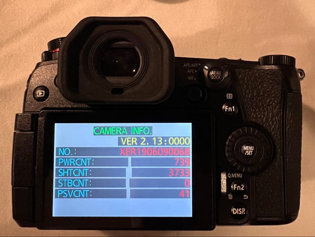 【美品】　LUMIX DC-G9　G9 PRO ボディ シャッター数　約3733
