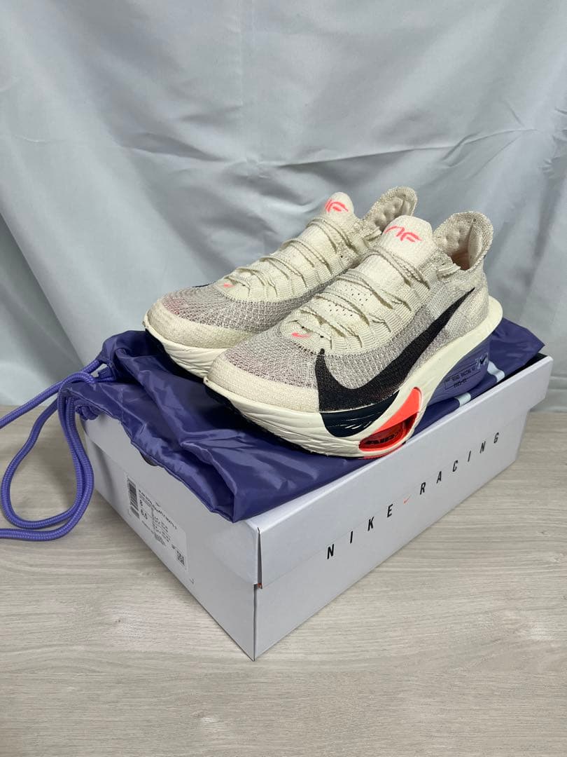 【箱・袋付】NIKE アルファフライ3 25cm レディースFD8315-101