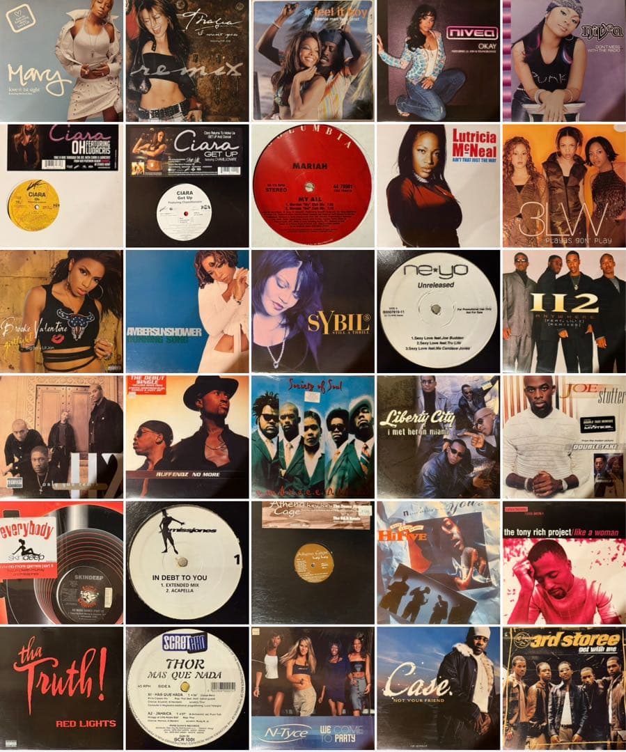 R&B クラシックレコード30枚セット　送料込み