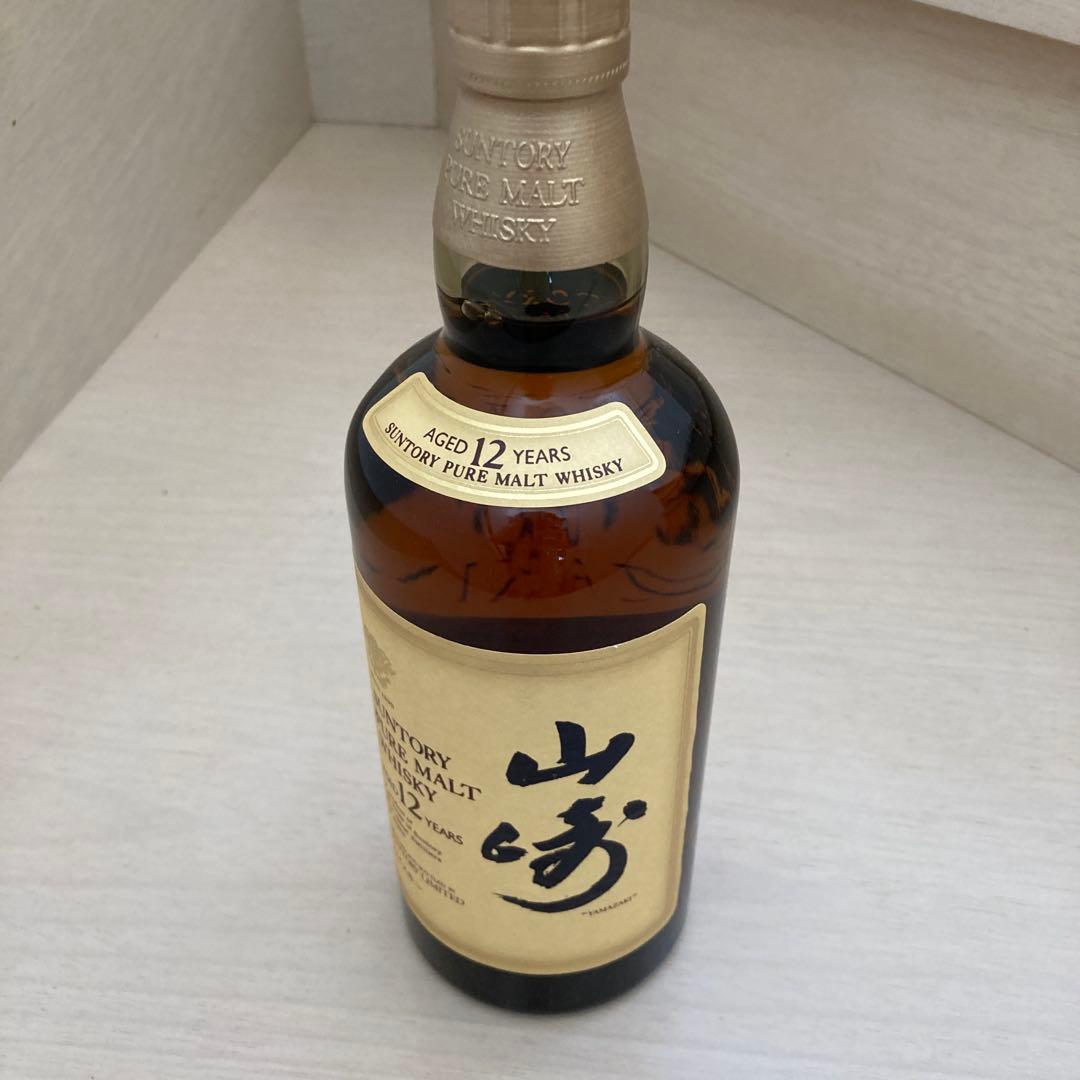 山崎 12年 ピュアモルトウイスキー 750ml