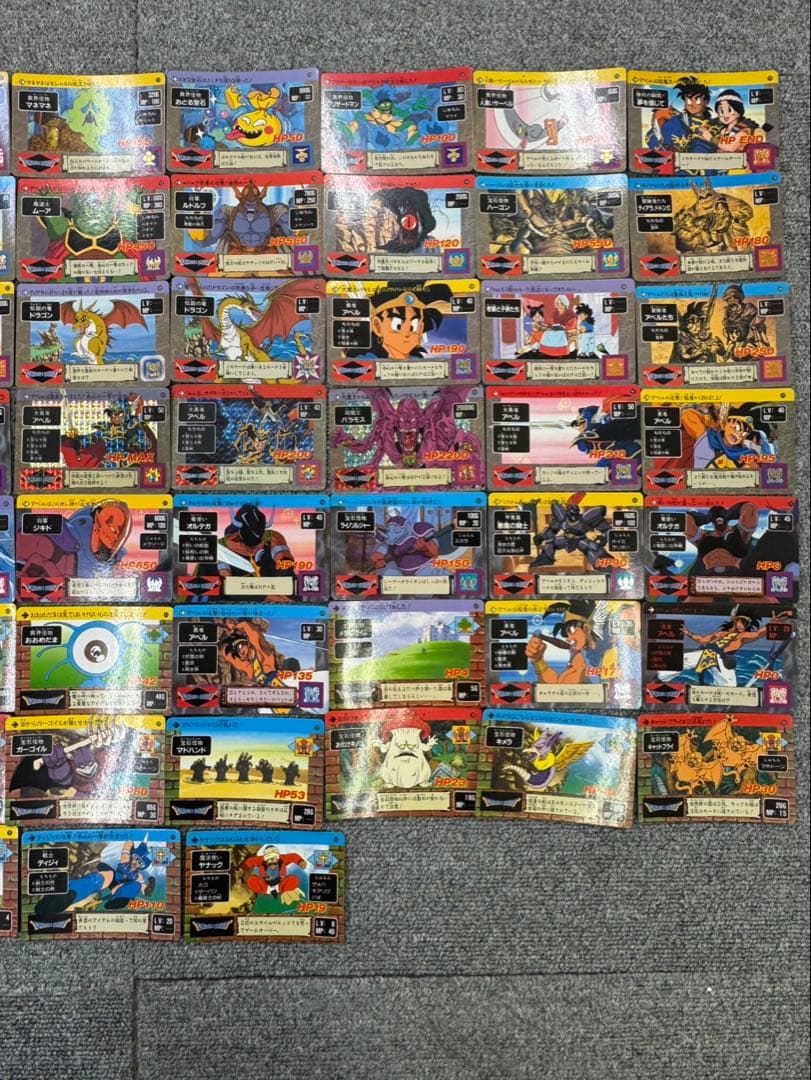 ドラゴンクエスト カードダス アベル伝説 被りなし 74枚 まとめ売り