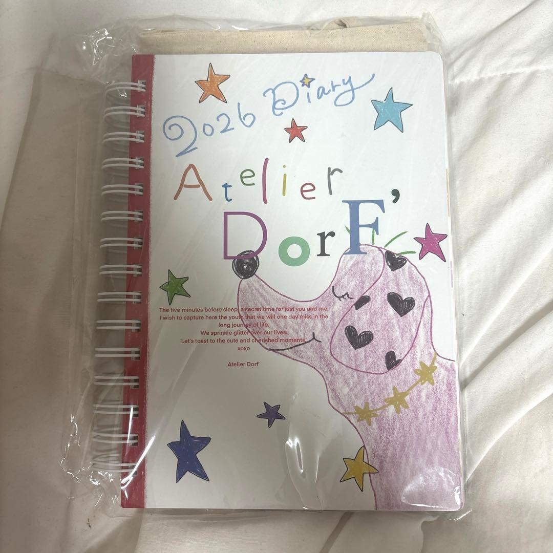 Atelier Dorf 2026 Diary スケジュール帳