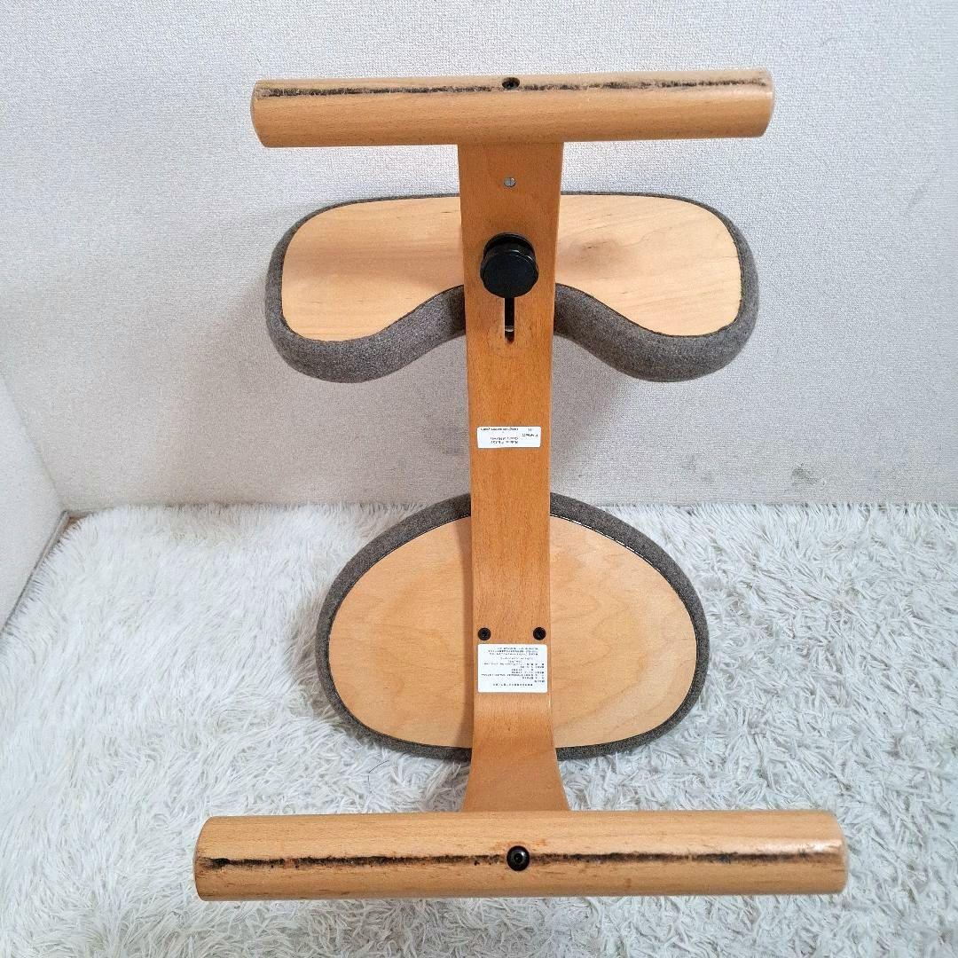 【美品】リボ社 サカモトハウス バランスチェア バランスイージー グレー