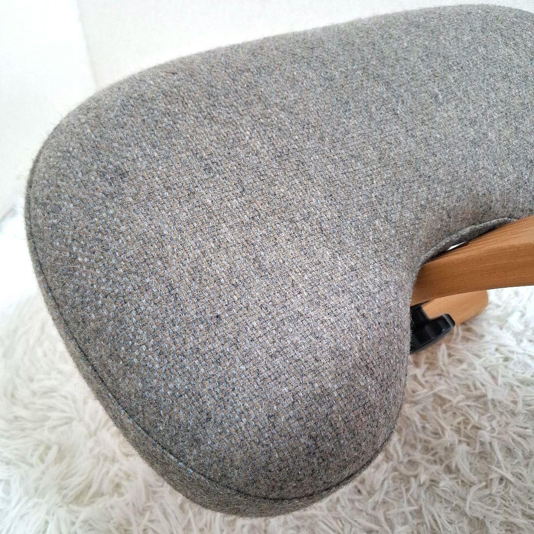 【美品】リボ社 サカモトハウス バランスチェア バランスイージー グレー