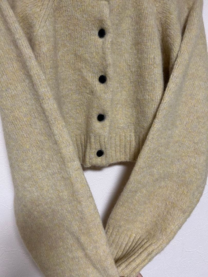 トップス anuke Melange Knit Cardigan