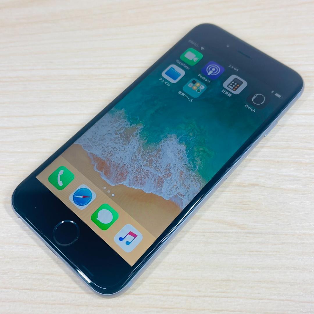 497 超美品 docomo iPhone6 16GB SpaceGray