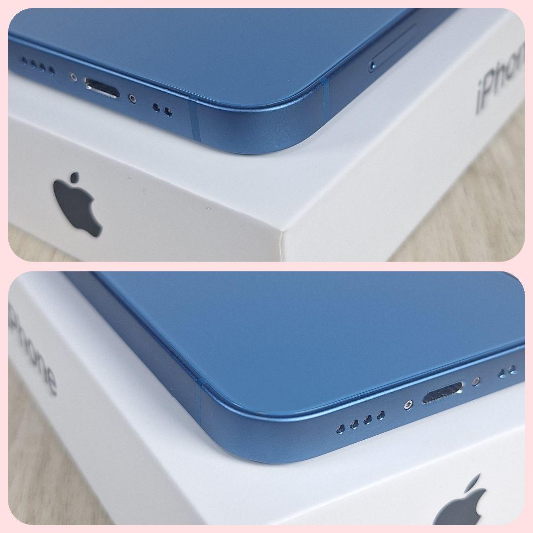iPhone 13 mini 128GB ブルー SIMフリー バッテリー新品