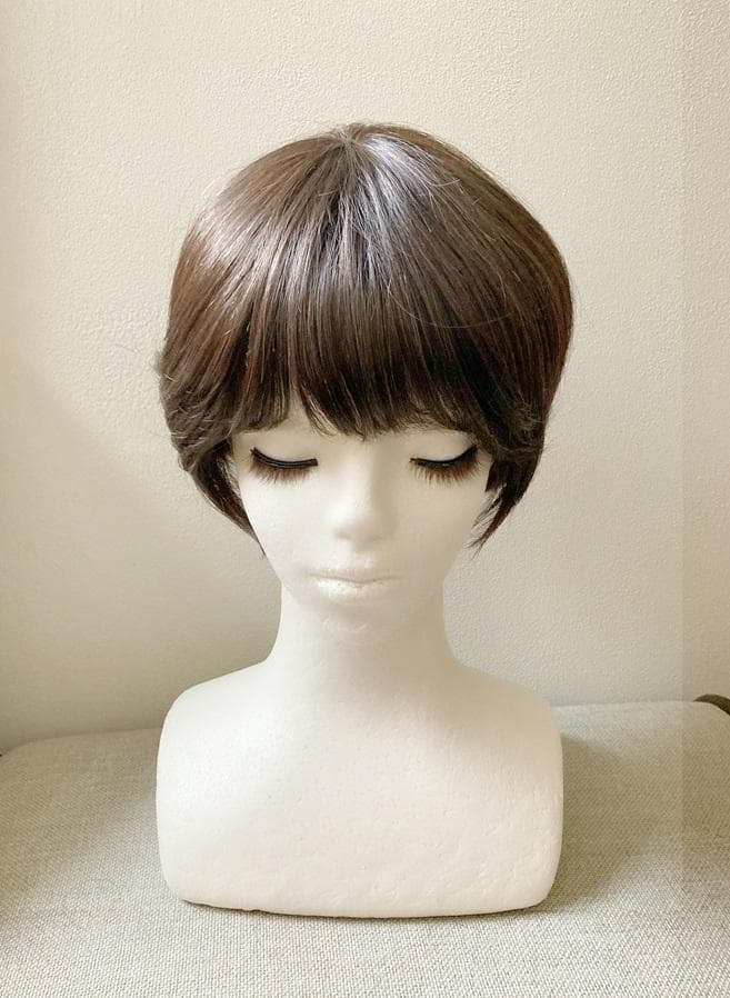 Thimo　 坂巻哲也 「ウェービーショート」　3Dダークブラウン