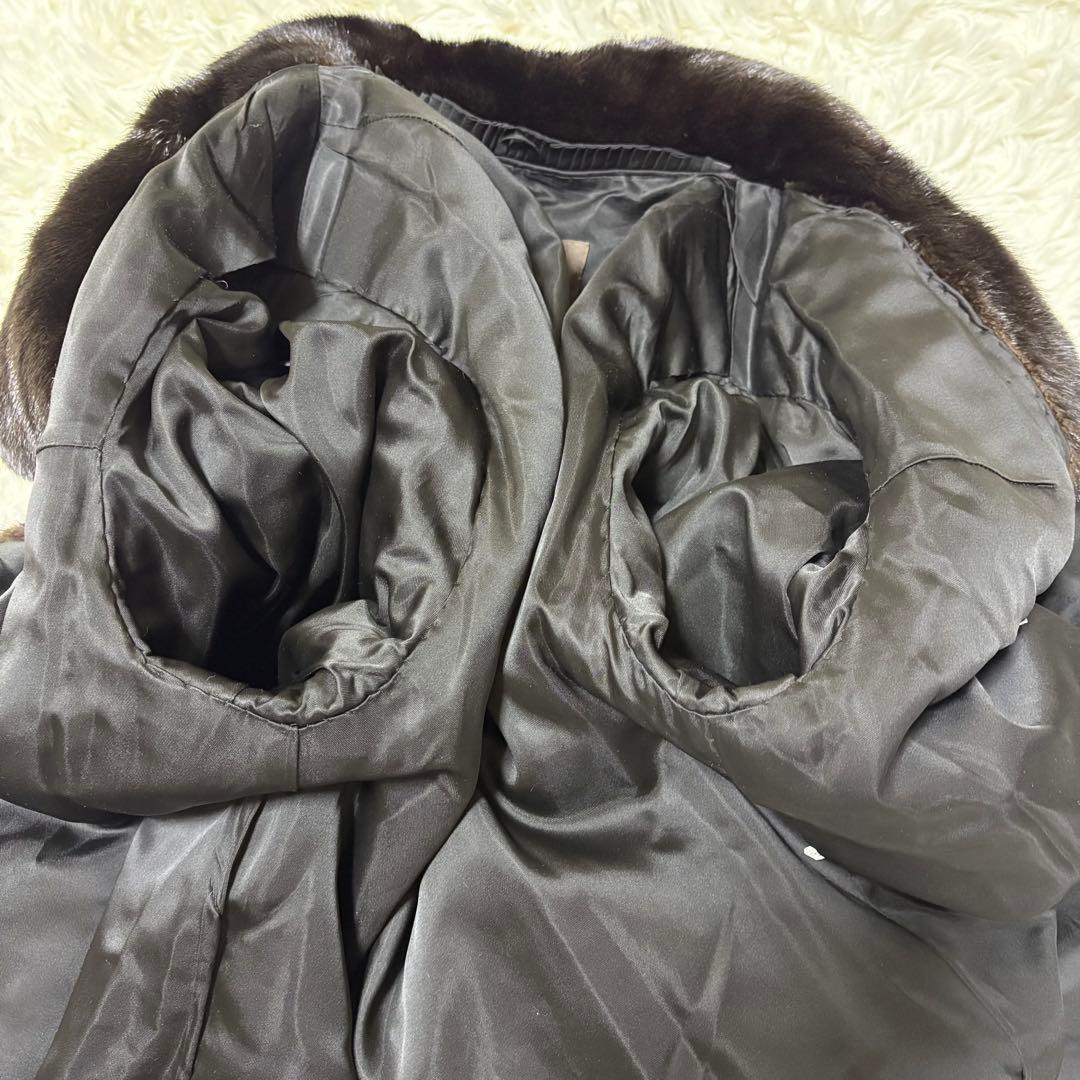 理恵 　　　　　　BLACKGLAMA ブラックグラマ　ミンクコート