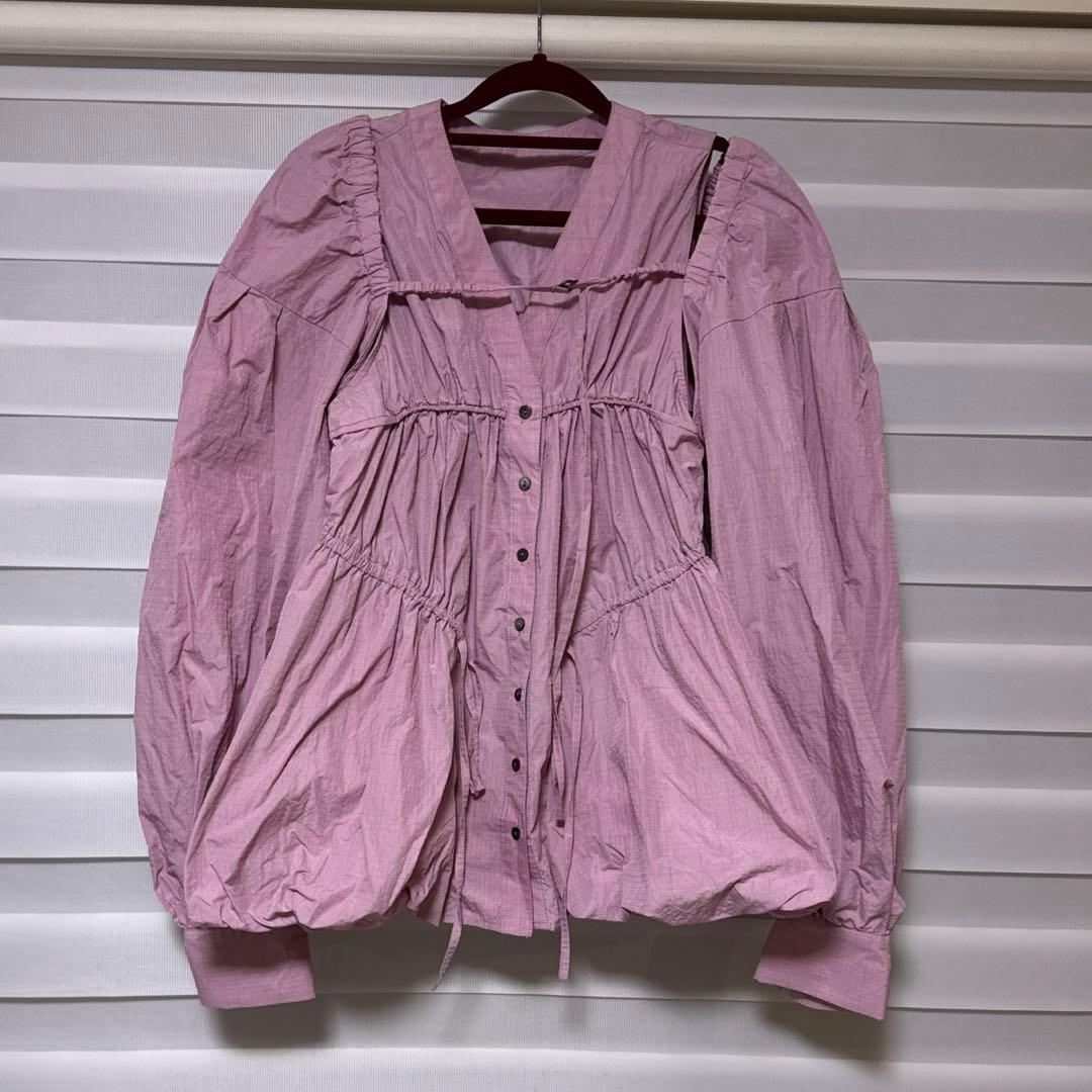 MAISON SPECIAL マルチウェイタフタブラウス